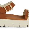 Geox Xan2 1s Sandals golden Sandalias mujer