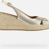 Sandalias mujer Geox Panarea (D35UYA000CFC) light gold