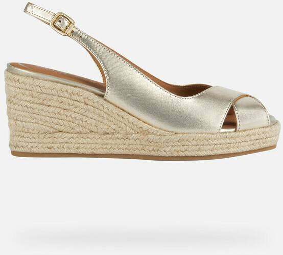 Sandalias mujer Geox Panarea (D35UYA000CFC) light gold