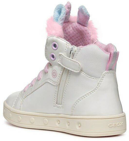 Calzado infantil Geox J Skylin Girl A Sneaker white multi