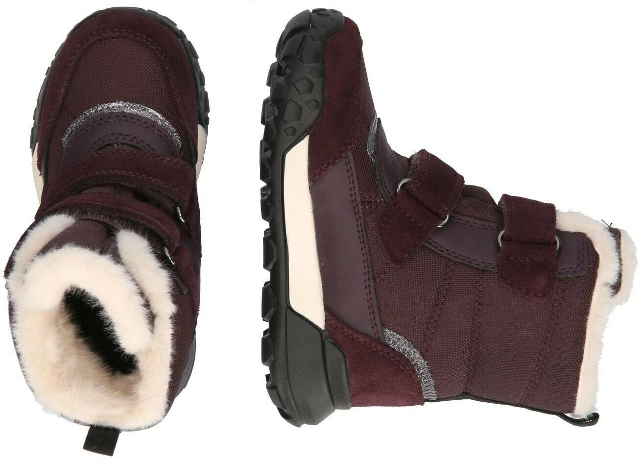 Geox Trekkyup wine red silver 20060041 Calzado infantil