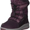 Calzado infantil Geox Winter with pretty star pattern purple 07101930