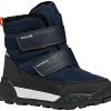 Geox J TREKKYUP Boy B ABX Snow navy black Calzado infantil