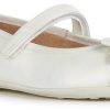 Calzado infantil Geox Jr Plie' Ballet Flat White