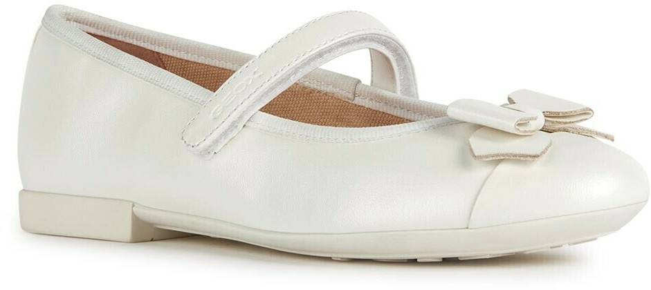 Calzado infantil Geox Jr Plie' Ballet Flat White