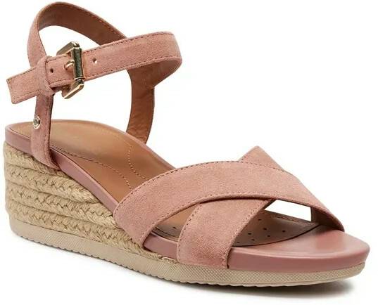 Geox Espadrilles Ischia Corda D02HHC 00022 C7781 red Sandalias mujer