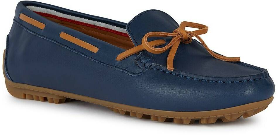 Geox D KOSMOPOLIS Grip Moccasin navy camel Zapatos cerrados de mujer