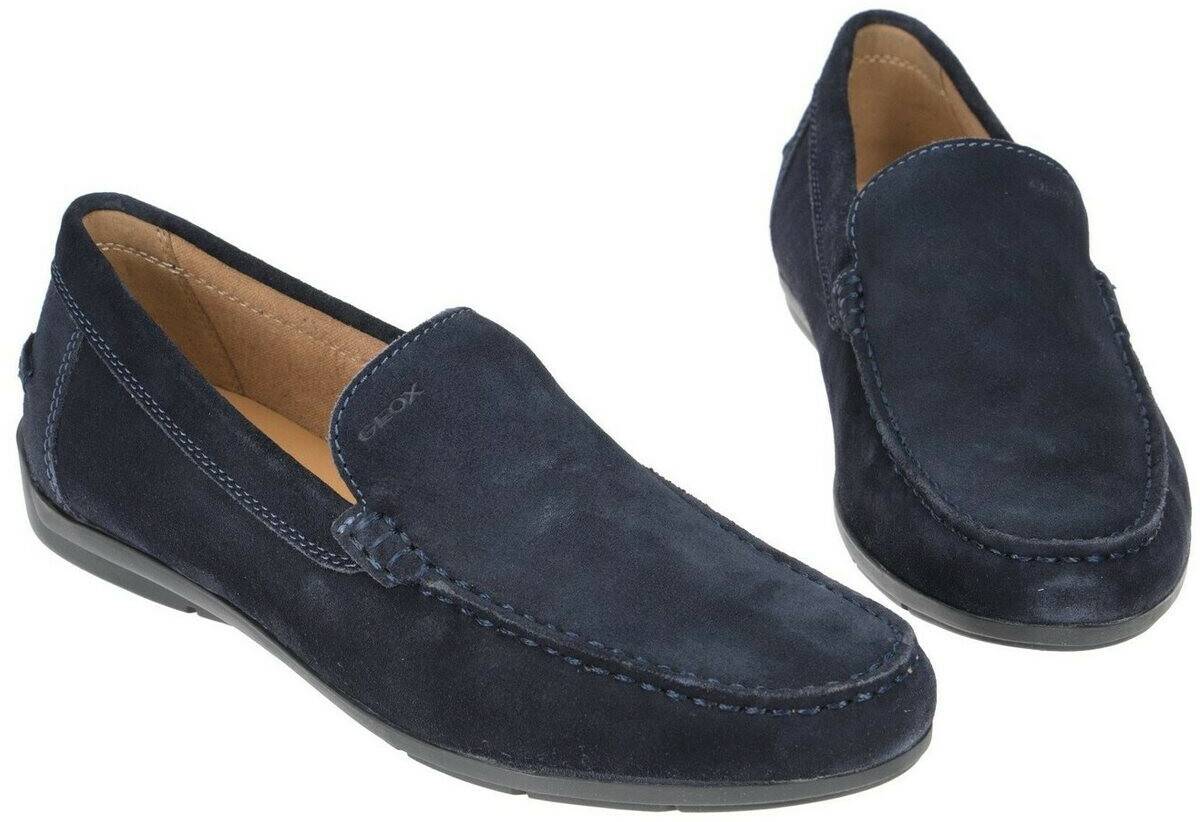 Zapatos cerrados de mujer Geox U SIRON A Slipper elegant design blue