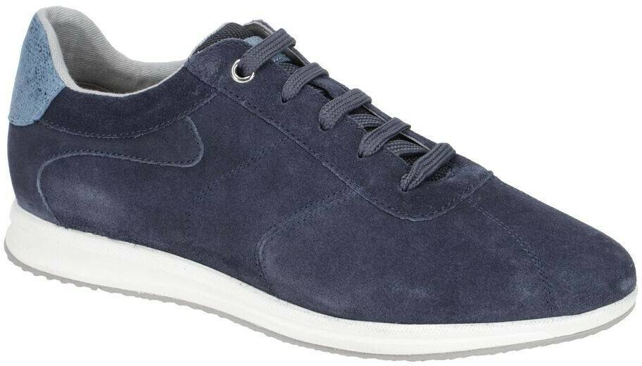 Geox AVERY Women's Shoes sporty lace-up half shoes blue Sneakers