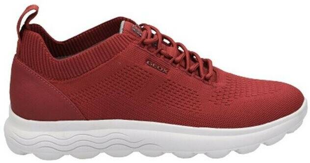 Geox Spherica U Sneakers dark red light grey slim Sneakers