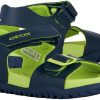 Calzado infantil Geox Velcro Sandal FUSBETTO navy lime