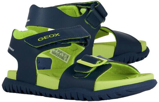 Calzado infantil Geox Velcro Sandal FUSBETTO navy lime