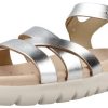 Geox J SOLEIMA GIR Sandal silver Sandalias mujer