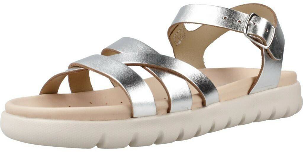 Geox J SOLEIMA GIR Sandal silver Sandalias mujer