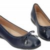 Zapatos cerrados de mujer Geox Ladies Loafers blue (D027NC 05485C4000)