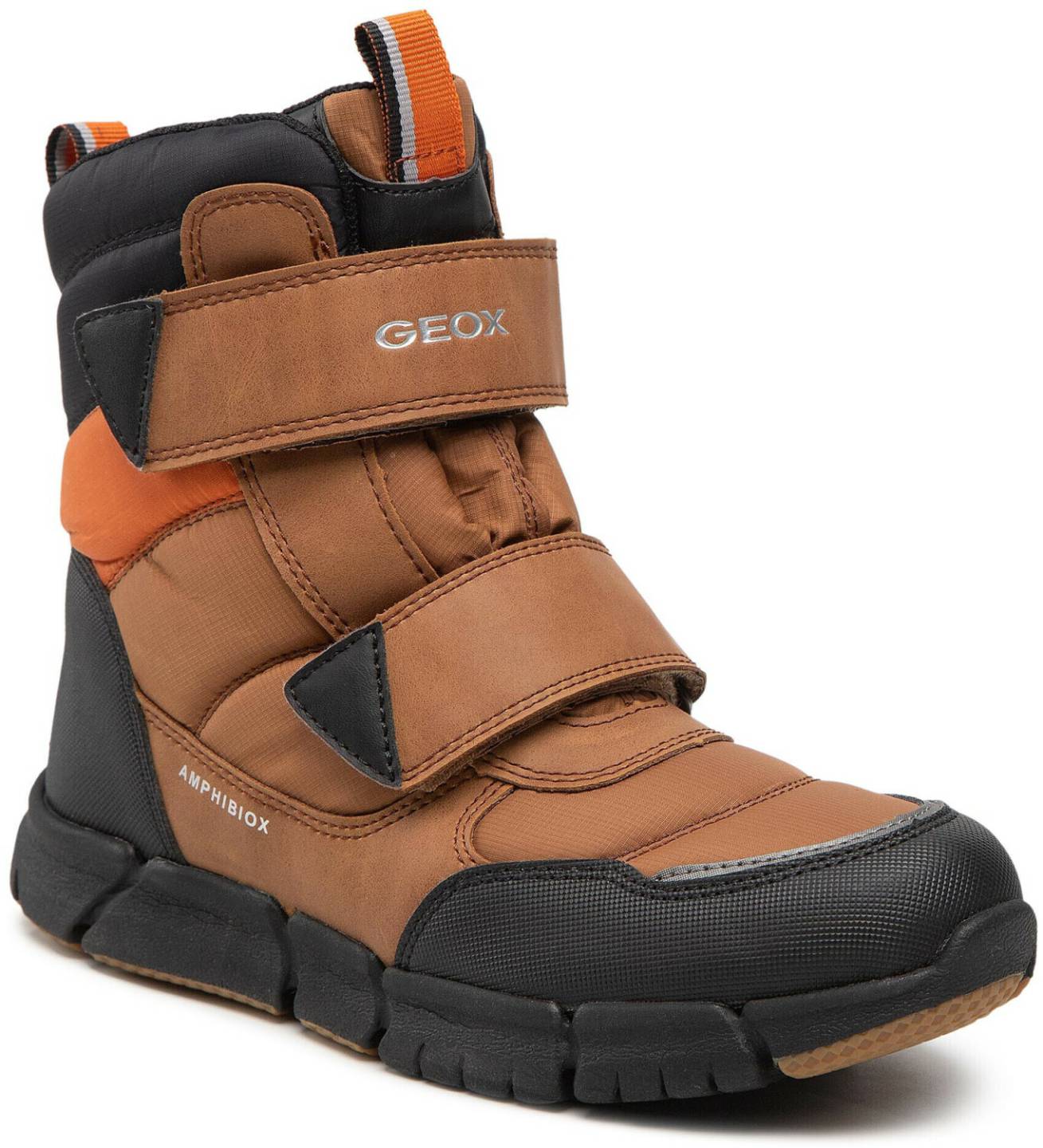 Calzado infantil Geox J Flexyper Boy Abx (D269XC) brown/black