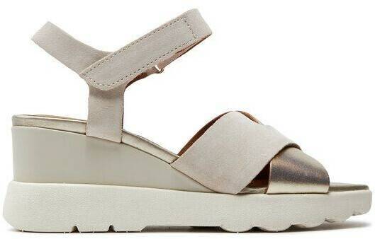 Geox Spherica Ec6 (D45G0C 022CF) light sand/light gold Sandalias mujer