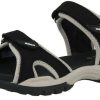 Sandalias mujer Geox Borealis D92DWA 0AU15 C9263 black/lt grey