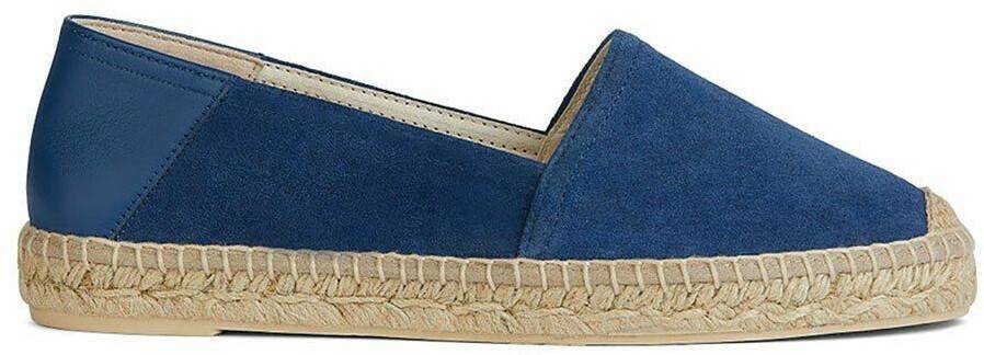 Geox D LAMPEDUSA A Espadrille Wedge Sandal avio Zapatos cerrados de mujer