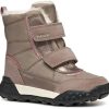 Calzado infantil Geox J TREKKYUP Girl B AB Snow dk beige