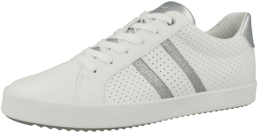 Sneakers Geox D Blomiee F D356HF 054AJ C1151 Optic White/Silver white