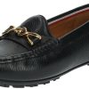 Zapatos cerrados de mujer Geox Nappa Leather Slip-On Moccasin