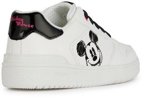 Geox Sneaker WASHIBA GIRL smooth leather white Calzado infantil