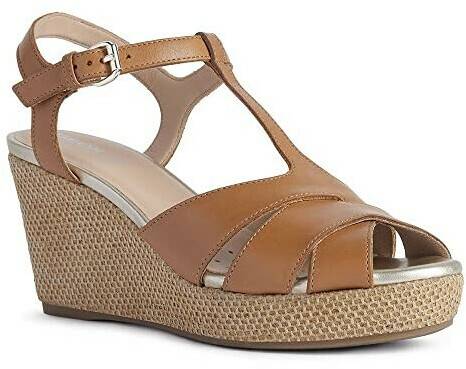 Geox Soleil (D25N7C00043) camel Sandalias mujer