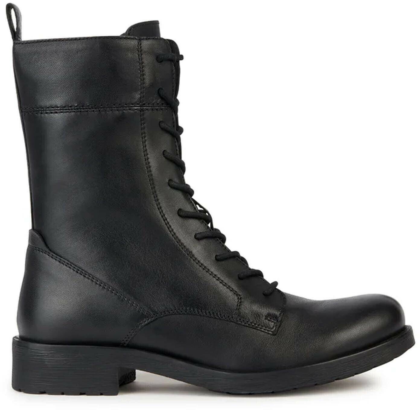 Geox Leather Rawell black Botas mujer