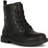 Geox J ECLAIR GIRL Winter black with fashionable gemstones Botas mujer