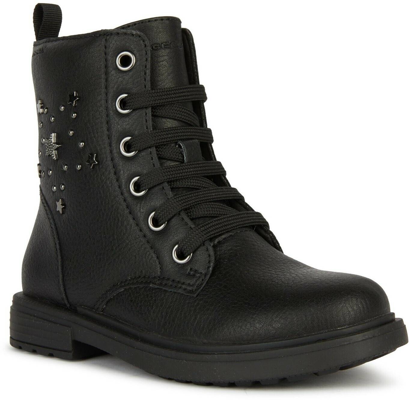 Geox J ECLAIR GIRL Winter black with fashionable gemstones Botas mujer