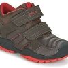 Geox New Savage (J841VC054CE)coffee/red Calzado infantil