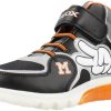 Geox J CIBERDRON Boy F Sneaker black silver Calzado infantil