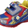 Calzado infantil Geox Sneakers Blue Leather Red Fabric BE979-20