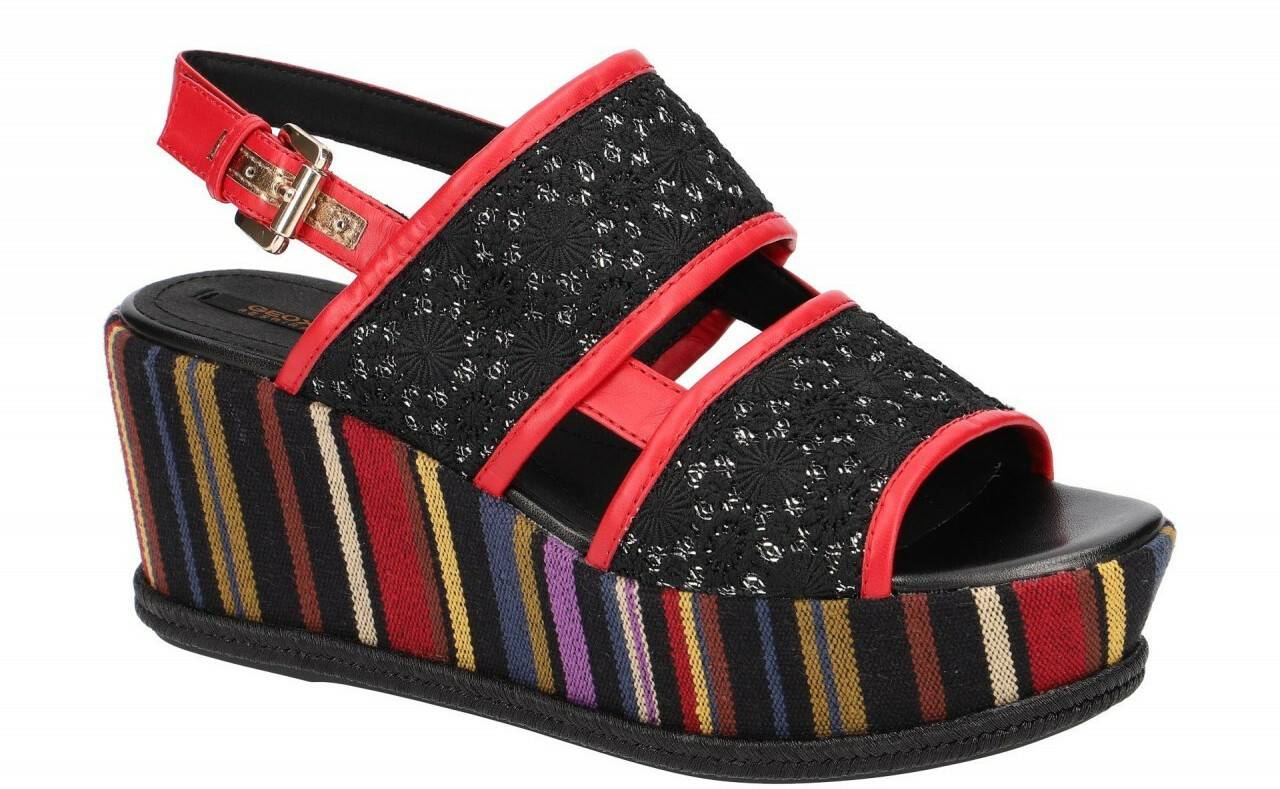 Sandalias mujer Geox Sandals black (D824VB 08JBCC0048)