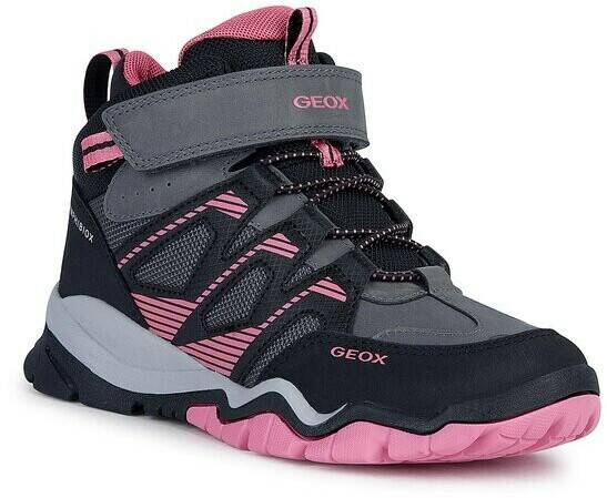 Geox Sneakers J Montrack Girl B Ab J36LHA 0FUME C9A8N grey Calzado infantil