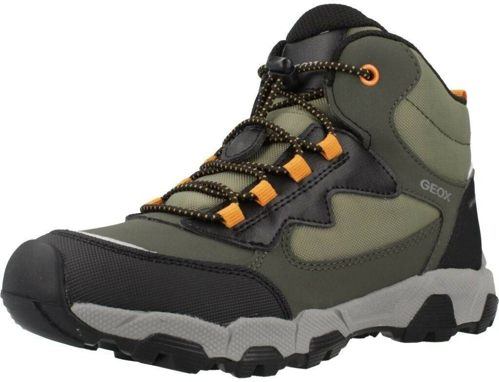 Geox Warm lining MAGNETAR waterproof green Calzado infantil