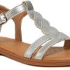 Geox Sandals J Sandal Karly Girl J4535H 0NFQD C1007 S silver Calzado infantil