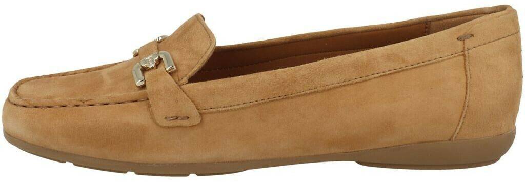 Zapatos cerrados de mujer Geox D ANNYTAH MOC Moccasin camel