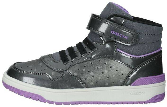 Sneakers Geox J WASHIBA Girl A Sneaker DK Silver