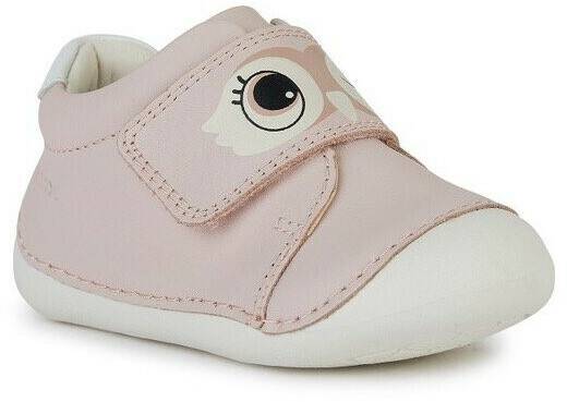 Calzado infantil Geox B TUTIM B Crawling Shoe pink white