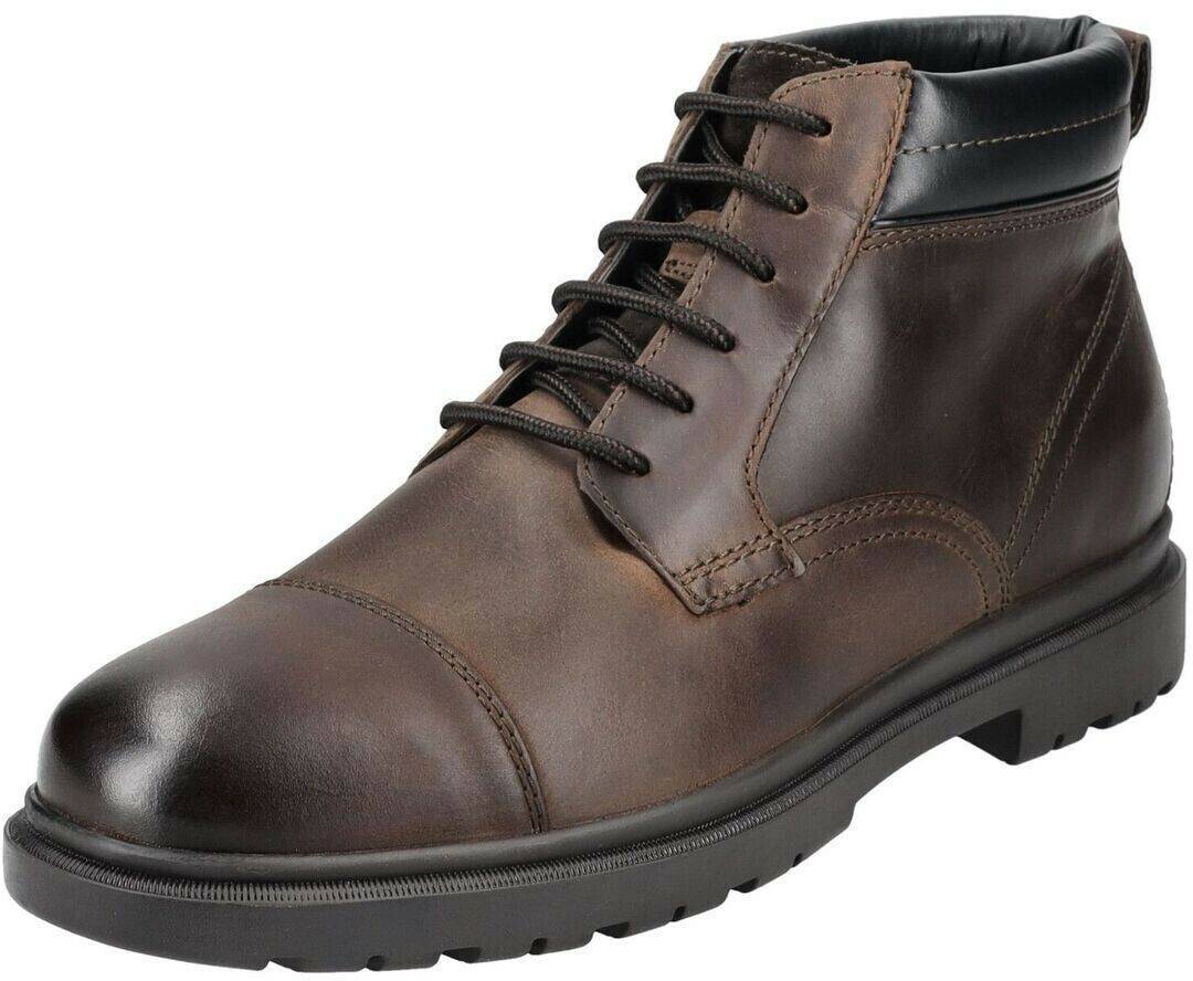 Geox Lace-up genuine leather synthetic Botas hombre