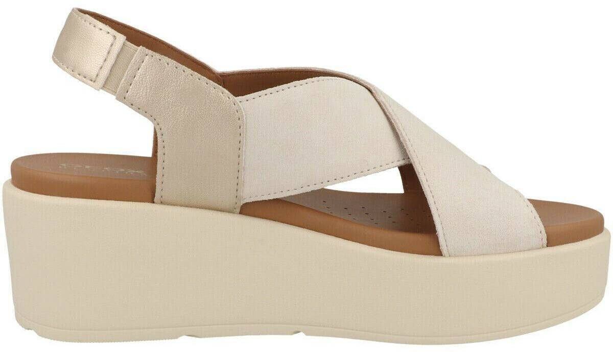 Geox Xan2 2s Sandals golden Sandalias mujer