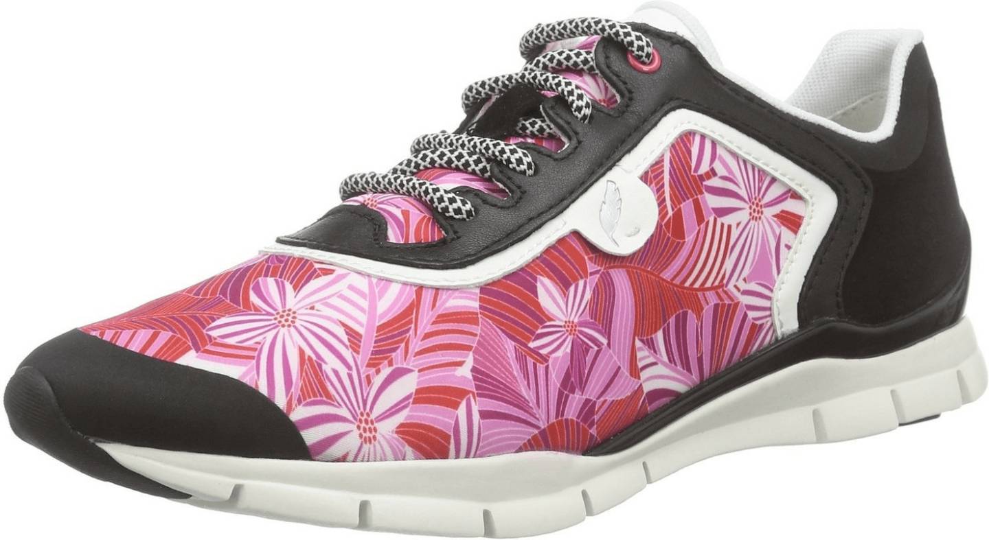 Geox D Sukie B (D62F2B)coral and black Sneakers