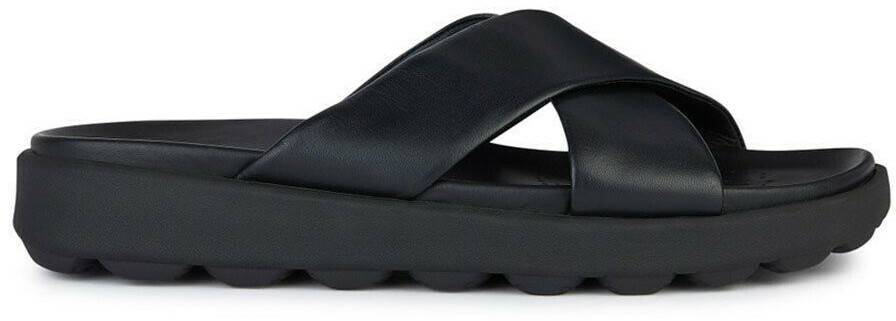 Geox U SPHERICA EC6 B Slide Sandal black Sandalias hombre