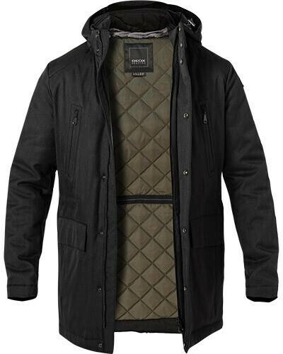 Geox Parka black (M1420Q-T2895-F9000) Chaquetas y abrigos hombre