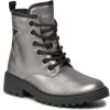 Calzado infantil Geox Lace-up Jr Casey J9420G 000NF C1363 D silver