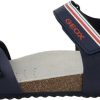 Geox J Ghita Boy Sandal blue red white Calzado infantil