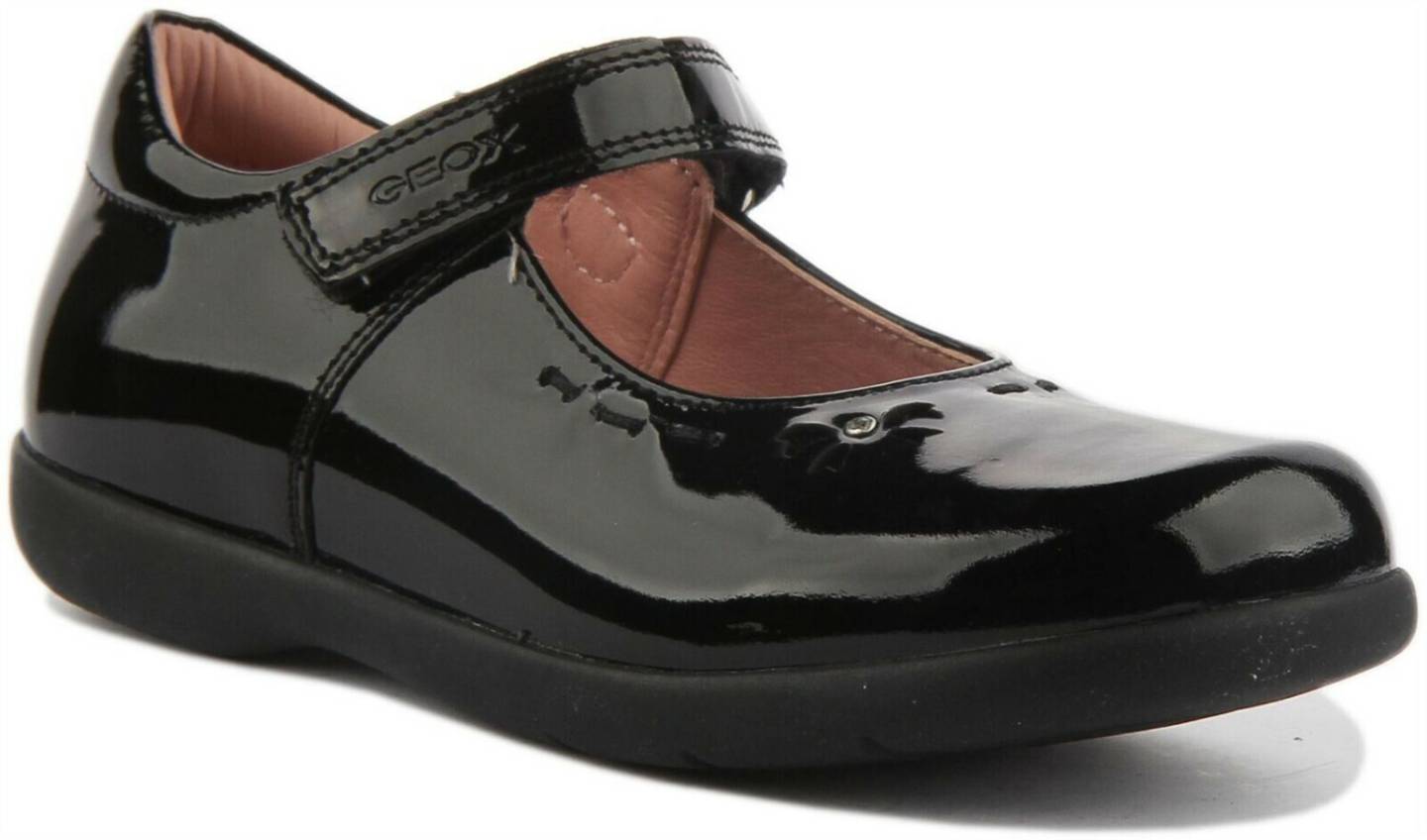 Calzado infantil Geox Naimara Band Ballerinas black patent