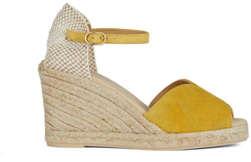 Geox Gelsa Espadrilles golden Zapatos cerrados de mujer